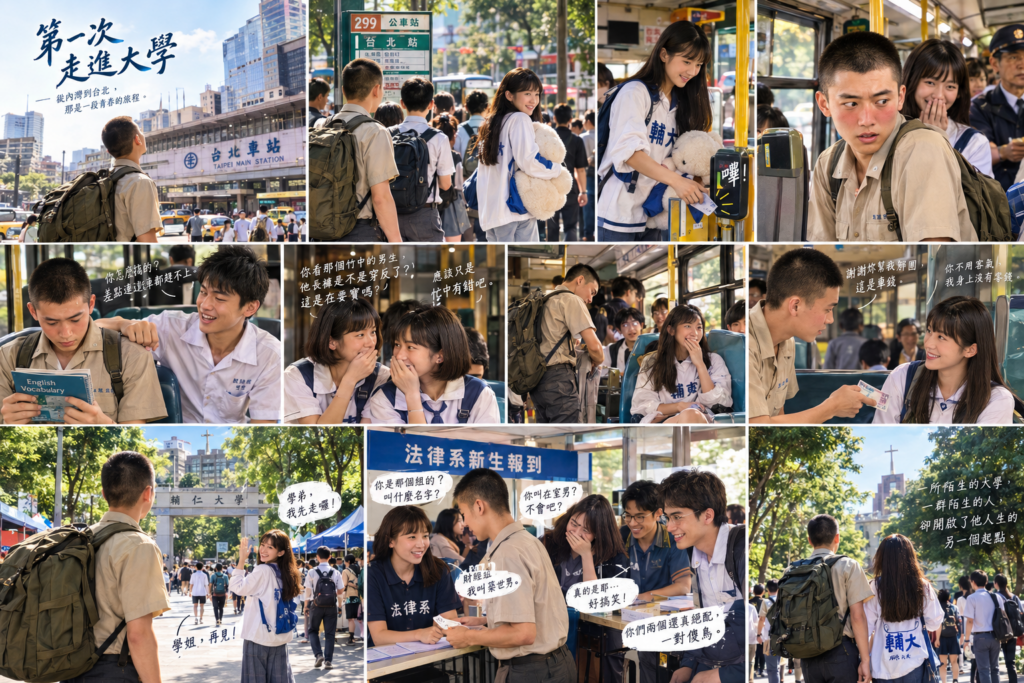 第三章 第一次走進大學