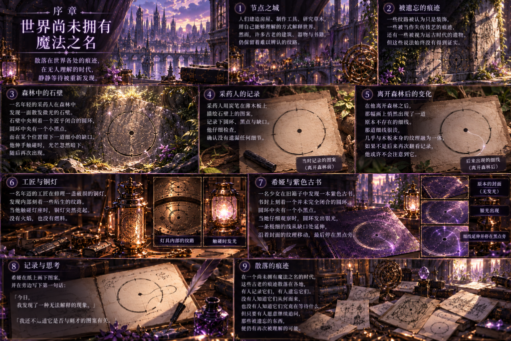 序章 · 世界尚未拥有魔法之名