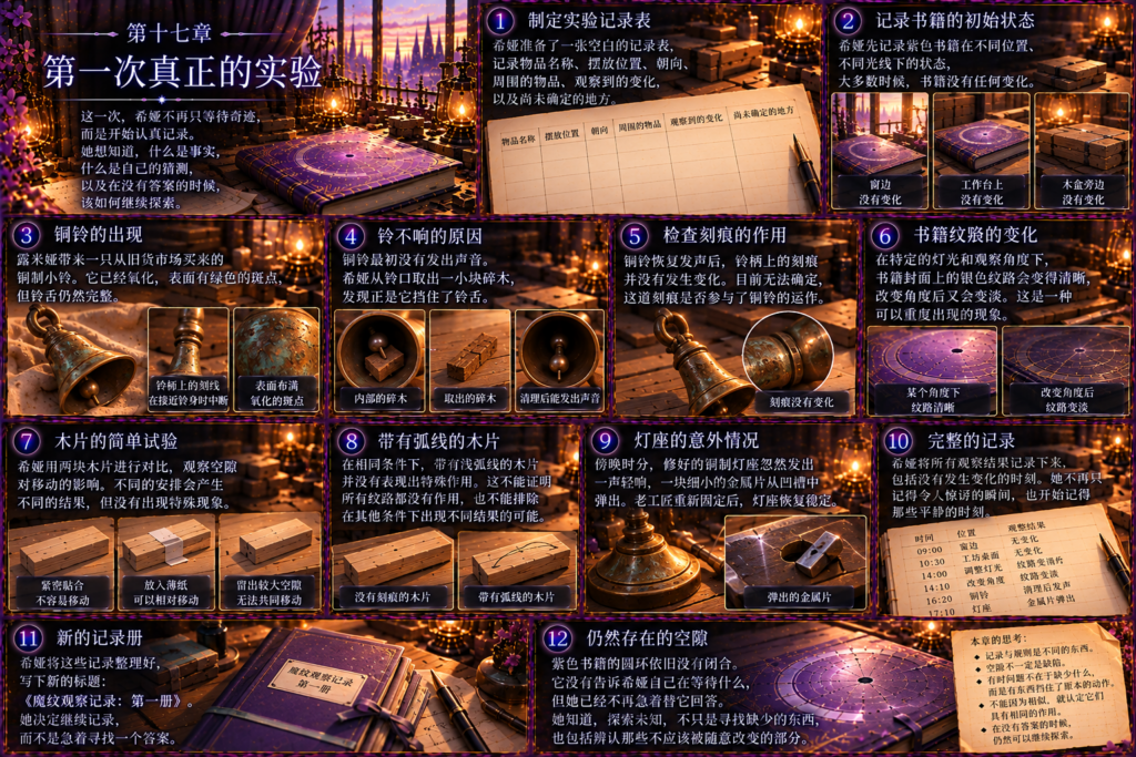 第十七章 · 第一次真正的实验