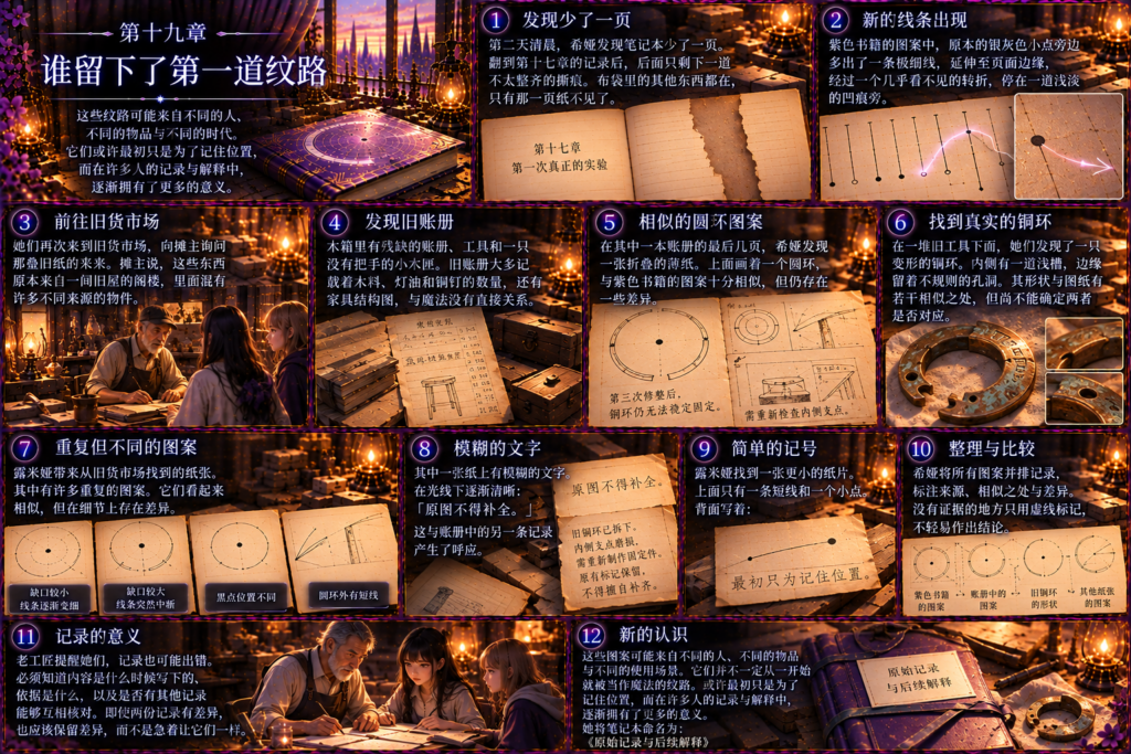 第十九章 · 谁留下了第一道纹路