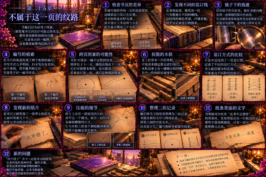 第二十五章 · 不属于这一页的纹路