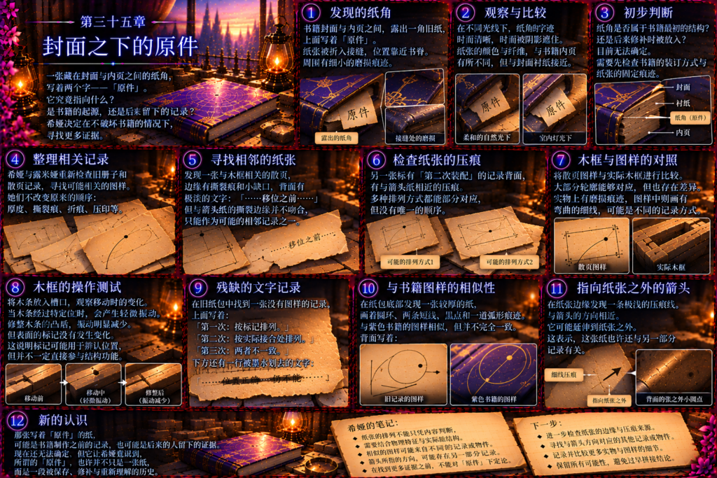 第三十五章 · 封面之下的原件