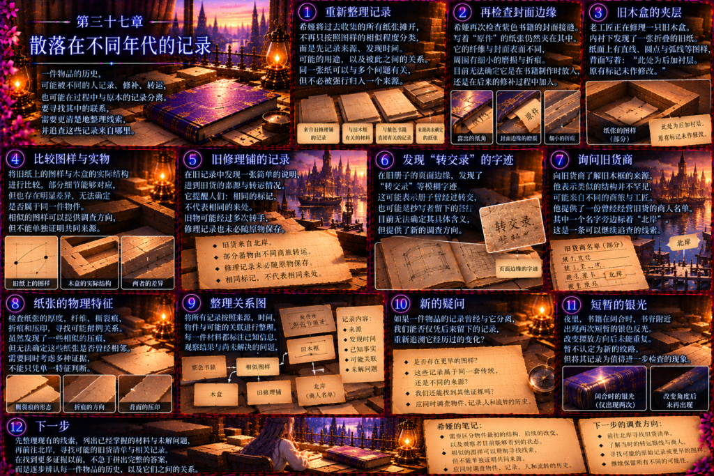 第三十七章 · 散落在不同年代的记录