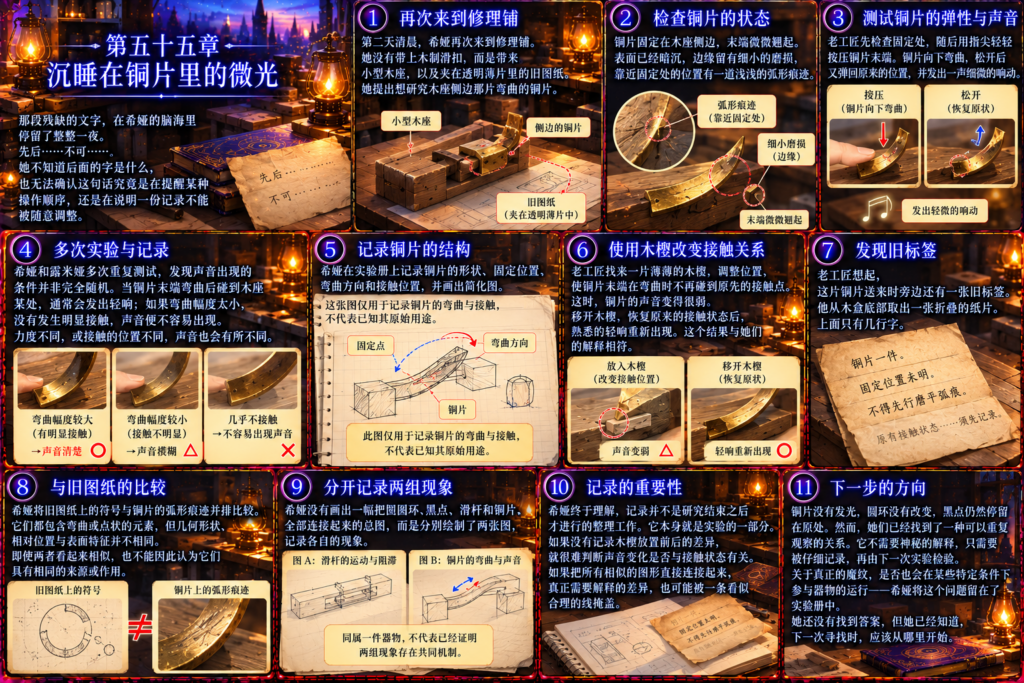 第五十五章 · 沉睡在铜片里的微光
