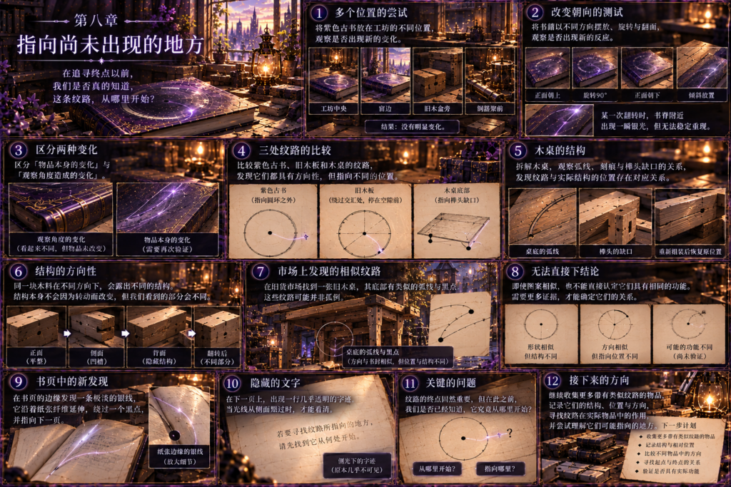 第八章 · 指向尚未出现的地方