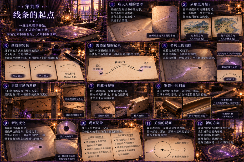 第九章 · 线条的起点